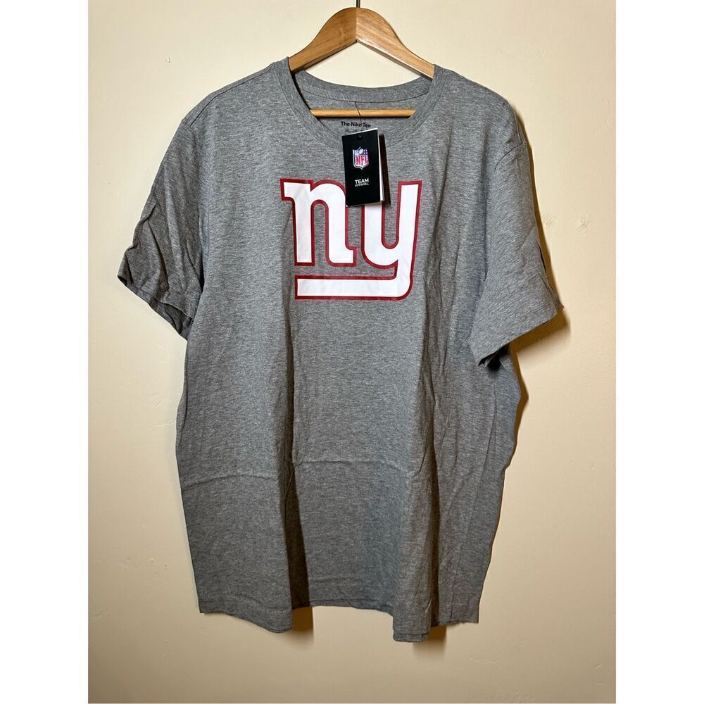🏈 NFL New York Giants Size XXL Men’s Game Day Light Gray T Shirt New